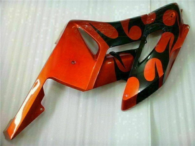 Laranja Preto Kit Carenagem Moto CBR 1000RR 04-05 Laranja Preto Kit Carenagem Moto CBR 1000RR 04-05