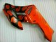 Laranja Preto Kit Carenagem Moto CBR 1000RR 04-05 Laranja Preto Kit Carenagem Moto CBR 1000RR 04-05