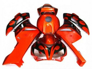 Laranja Preto Kit Carenagem Moto CBR 1000RR 04-05