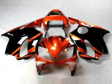 Laranja Preto Kit Carenagem Moto CBR 600 F4i 01-03