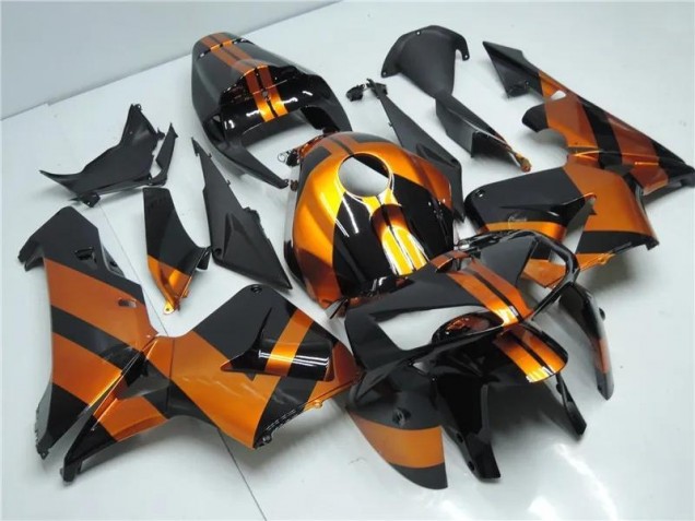 Laranja Preto Kit Carenagem Moto CBR 600RR 05-06 Laranja Preto Kit Carenagem Moto CBR 600RR 05-06