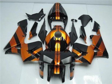 Laranja Preto Kit Carenagem Moto CBR 600RR 05-06