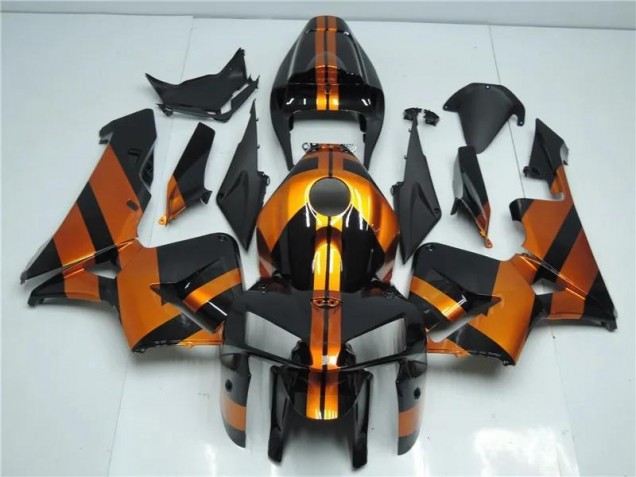 Laranja Preto Kit Carenagem Moto CBR 600RR 05-06 Laranja Preto Kit Carenagem Moto CBR 600RR 05-06