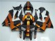 Laranja Preto Kit Carenagem Moto CBR 600RR 05-06 Laranja Preto Kit Carenagem Moto CBR 600RR 05-06