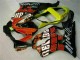 Laranja Preto Kit Completo Carenagem Moto CBR 600 F4i 01-03