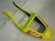 Laranja Preto Kit Completo Carenagem Moto CBR 600 F4i 01-03