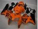 Laranja Preto Kits Carenagem Moto CBR 600RR 05-06 Laranja Preto Kits Carenagem Moto CBR 600RR 05-06