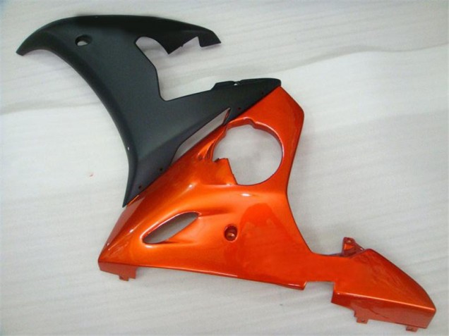 Laranja Preto Kits Carenagem Moto R6 03-05