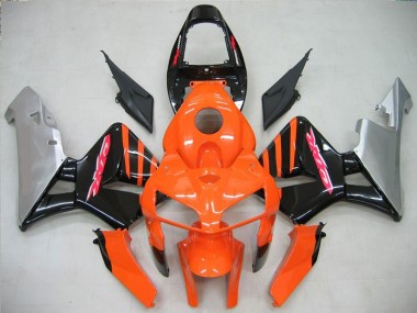 Laranja Preto Moto Plástico CBR 600RR 05-06