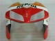 Laranja Preto Repsol Kit Completo Carenagem Moto CBR 600RR 05-06