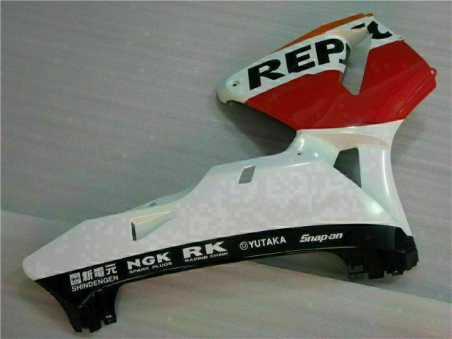Laranja Preto Repsol Kit Completo Carenagem Moto CBR 600RR 05-06