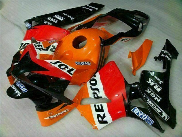 Laranja Repsol Carenagem Moto CBR 600RR 03-04 Laranja Repsol Carenagem Moto CBR 600RR 03-04