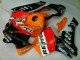Laranja Repsol Carenagem Moto CBR 600RR 03-04 Laranja Repsol Carenagem Moto CBR 600RR 03-04