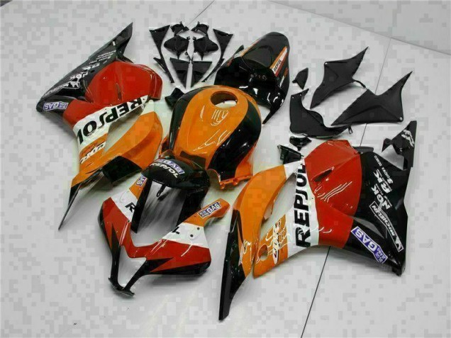 Laranja Repsol Carenagem Moto CBR 600RR 09-12