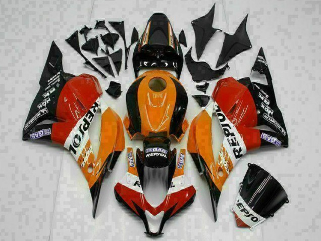 Laranja Repsol Carenagem Moto CBR 600RR 09-12
