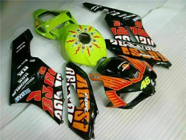 Laranja Verde Carenagem Moto CBR 1000RR 04-05