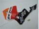 Laranja Vermelho Preto Repsol Carenagem Moto CBR 600RR 03-04