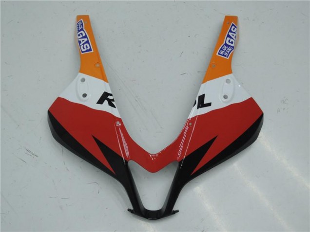 Laranja Vermelho Preto Repsol Carenagem Moto CBR 600RR 09-12