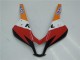 Laranja Vermelho Preto Repsol Carenagem Moto CBR 600RR 09-12