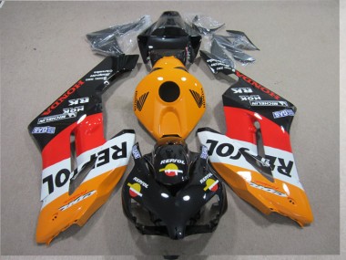 Laranja Vermelho Repsol Carenagem Moto CBR 1000RR 04-05