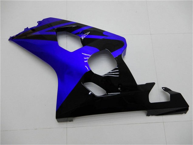 Carenagens Moto Suzuki GSXR 600/750 2004-2005 - Azul Preto Brilhante