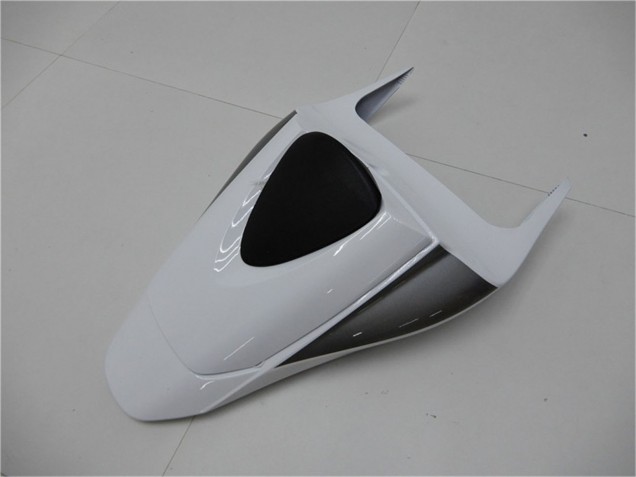 Carenagem Moto Honda CBR600RR 2009-2012 - Branco Cinzento Preto Fosco