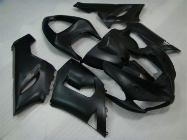 Carenagens Moto Kawasaki ZX6R 2005-2006 - Preto Fosco