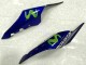 Carenagens Moto Yamaha YZF R1 2015-2019 - Azul Prata Preto Verde MoviStar