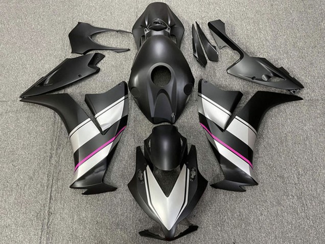 Carenagens Moto Honda CBR1000RR 2012-2016 - Prata Rosa Preto Fosco