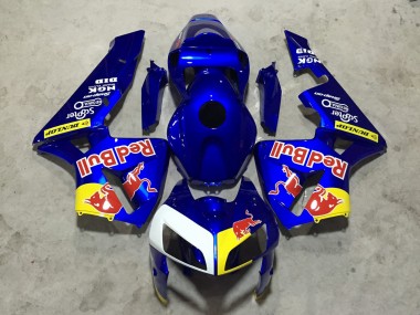 Carenagens Moto Honda CBR600RR 2005-2006 - Azul Red Bull
