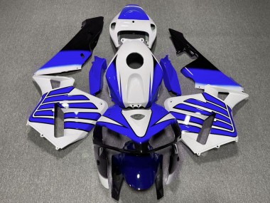 Carenagens Moto Honda CBR600RR 2005-2006 - Branco Azul Asas