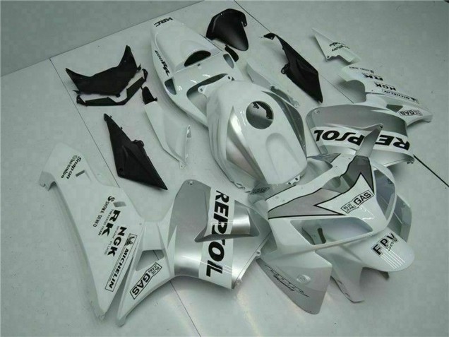 Carenagem Moto Honda CBR600RR 2005-2006 - Branco