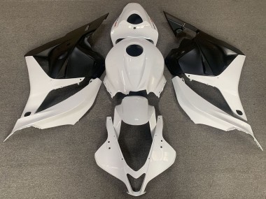 Carenagens Moto Honda CBR600RR 2009-2012 - Branco Preto Fosco