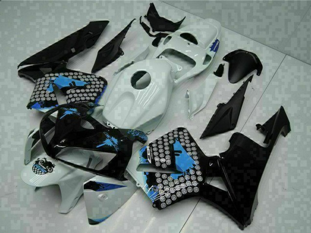 Carenagens Moto Honda CBR600RR 2005-2006 - Branco Preto Verde