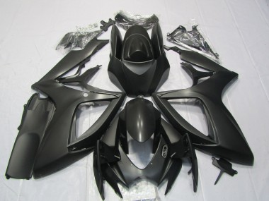 Carenagens Moto Suzuki GSXR 600 / GSXR 750 2006-2007 - Preto Fosco