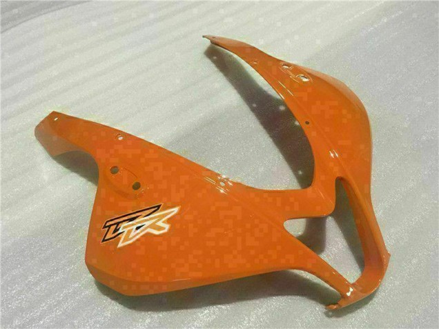 Carenagens Moto Honda CBR600RR 2009-2012 - Branco Laranja Preto Brilhante