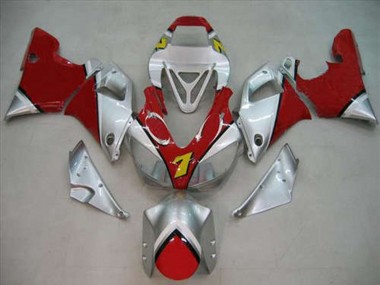 Carenagens Moto Yamaha R1 1998-1999 - Prata Vermelho Amarelo 7