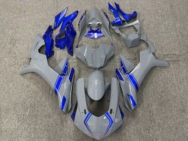 Carenagens Moto Yamaha R1 2015-2019 - Nardo Cinzento Azul