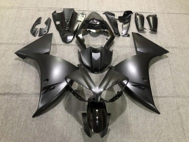 Carenagens Moto Yamaha R1 2012-2014 - Preto Brilhante Preto Fosco