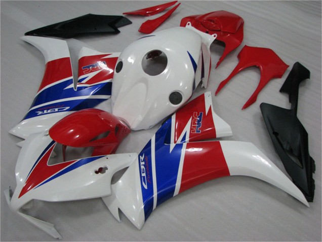 Carenagens Moto Honda CBR1000RR 2012-2016 - Branco Vermelho Azul Preto Fosco