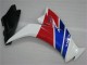 Carenagens Moto Honda CBR1000RR 2012-2016 - Branco Vermelho Azul Preto Fosco