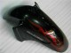 Kit Carenagens Moto Honda CBR1100XX Blackbird 1996-2007 - Preto Brilhante Vermelho Chama