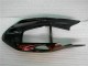 Kit Carenagens Moto Honda CBR1100XX Blackbird 1996-2007 - Preto Brilhante Vermelho Chama