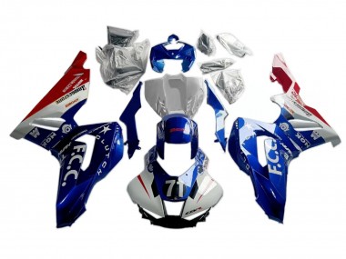 Carenagens Moto Honda CBR1000RR-R 2020-2023 - Branco Azul Vermelho