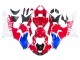 Kits Carenagens Moto Honda CBR1000RR-R 2020-2023 - Branco Vermelho Azul HRC