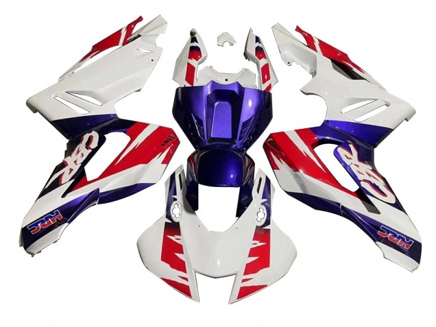 Carenagem Moto Honda CBR1000RR-R 2020-2023 - Branco Vermelho Azul HRC