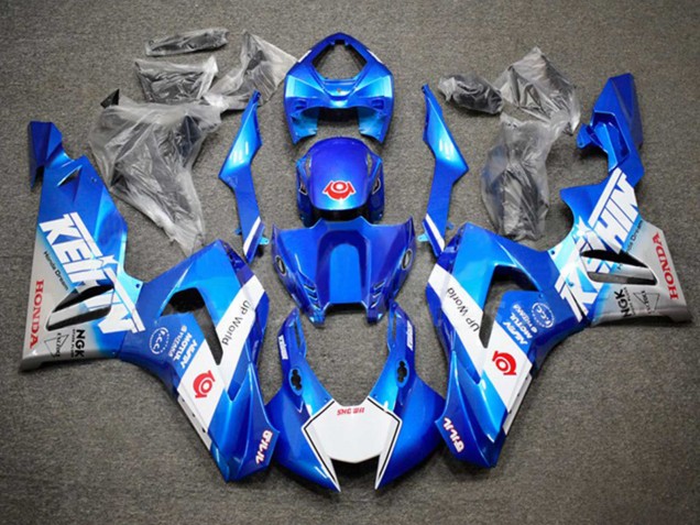 Carenagens Moto Honda CBR1000RR-R 2020-2023 - Azul Branco