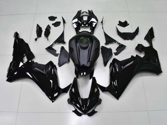 Carenagens Moto Honda CBR1000RR-R 2020-2023 - Preto Brilhante Preto Fosco