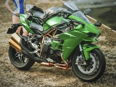 Carenagens Moto Kawasaki Ninja H2 2015-2022 - Verde