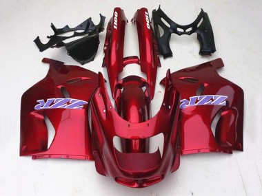 Carenagens Moto Kawasaki ZZR1100 1993-2003 - Vermelho Brilhante